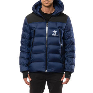 Doudoune respirante et écologique avec logo personnalisable pour hommes Épaisseur standard Hiver Col montant Services OEM disponibles - Product Image 1