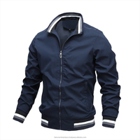 Blouson Bomber Unisexe Homme Coupe Oversize Hiver Décontracté Streetwear Manteau XXL Imperméable Respirant Fermeture Éclair Tissu Délavé Tendance
