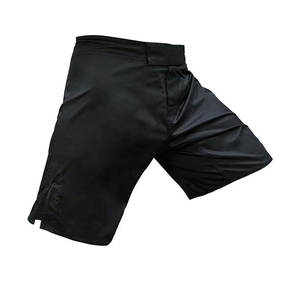 Ensemble de shorts de combat MMA, de boxe et de grappling respirants et légers de haute qualité, Rashguard unisexe, 100% polyester, vêtements de sport - Product Image 1