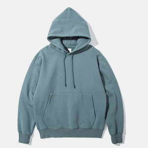 Pull à capuche surdimensionné pour hommes de haute qualité Sun Faded Heavyweight Cotton Pocket Drop-Shoulder Boxy Style Hoodie Service OEM - Product Image 1