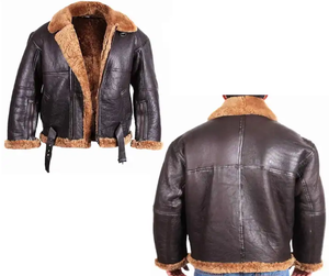 Chaqueta acolchada de invierno para hombre gótica personalizada 100% lana impermeable pato transpirable ganchillo de talla grande abrigo de invierno cuello de lana - Product Image 6