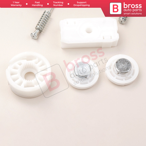 BWR5238 Rear Left or Right Quarter <b>Window</b> <b>Regulator</b> Repair Kit for Mustang MK5 S197 2005-2014 2-Door Convertible Coupe - Product Image 6