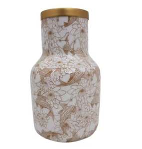 Jarrón de Flores de Metal de Bronce Hecho a Mano al por Mayor, Decoración para el Hogar, para Mesa y Decoración de Paredes - Product Image 2