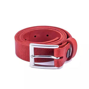 Cinturón de Cuero Vacuno Genuino al por Mayor 2025-26, Logotipo Personalizado, Acero, Duradero, Ligero, para Jeans/Pantalones, Transpirable, Talla Grande, OEM - Product Image 5