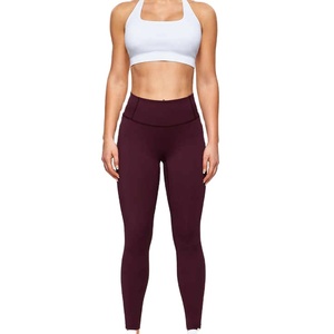 Legging femme dernière mode, vente chaude, faible MOQ, vêtements de yoga, legging confortable, couleur unie, MADE BY BS 2026 - Product Image 1
