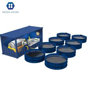 Système RAS conteneurisé entièrement fermé recirculant l'aquaculture crevettes ferme conteneur système de pisciculture conception professionnelle - Product Image 3