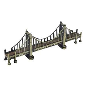 สะพานโกลเด้นเกตแห่งแคลิฟอร์เนีย ดีไซน์วินเทจโลหะ น้ำหนักเบา ของตกแต่งบ้านแบบตั้งโต๊ะ - Product Image 5