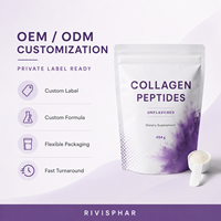 Super Collagène Protéine Peptide Acide Hyaluronique Vitamine C Complément de Beauté Naturel Antioxydant en Poudre pour Femmes