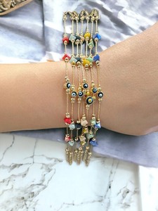 DAFNI BIG PAZAR Stainless Steel Imitation Pearl Zircon Stone Coated Wrap <b>Bracelet</b>-Trendy Gift - Product Image 1