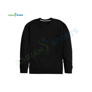 Vente en gros 100% coton pull-over à col rond pour hommes Premium Designer Style doux polaire brodé imprimé solide automne ODM - Product Image 1