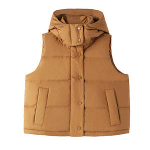 Gilet matelassé décontracté pour homme, personnalisé, respirant, pour l'hiver, avec fermeture éclair, service OEM, fabriqué en toile de polyester durable, logo personnalisé - Product Image 1