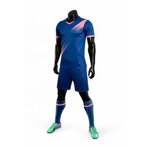 Maillot de football à manches courtes respirant et à séchage rapide imprimé par sublimation 2025 – Confortable, unisexe, vente en gros - Product Image 4