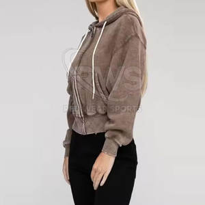 Plus Size Fashion Clothing Acid Wash <b>Hoodies</b> Premium Quality Fashionable <b>Women</b> Acid Wash <b>Hoodies</b> - Product Image 5
