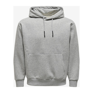 เสื้อฮู้ดผ้าฝ้ายแบบสวมหัวสำหรับผู้ชาย - Product Image 1