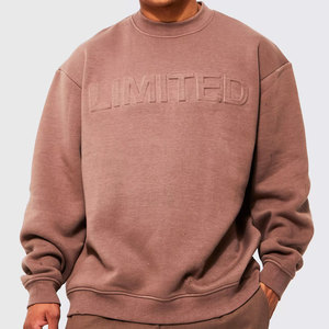 Sudadera Unisex de Cuello Redondo, Forro Polar, Poliéster y Elastano, Invierno, Color Sólido, Logotipo Personalizado Bordado, Alta Calidad, Transpirable y Ecológica - Product Image 1