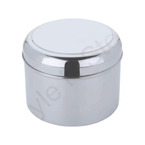 Cazuela con tapa, caja de almacenamiento de alimentos, juego de botes para vajilla, conjunto de almacenamiento de alimentos redondo, contenedor de alimentos, compra de acero inoxidable - Product Image 3