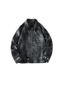 เสื้อแจ็คเก็ตบลูซองคุณภาพสูง ผลิตจากวัสดุรักษ์โลก ปักลายสวยงาม คอปกแบบพับได้ สไตล์ลำลอง สำหรับทุกเพศ พร้อมโลโก้ด้านหน้า - Product Image 1