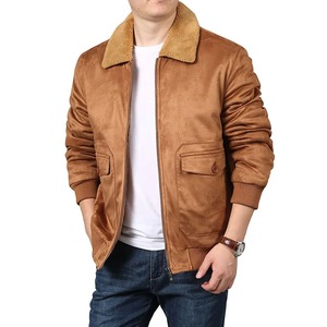 Chaqueta de Invierno 2024 para Hombre, a la Moda, Impermeable, de Piel de Oveja, Tejida, de Color Sólido, Popular, Simple y Casual - Product Image 1
