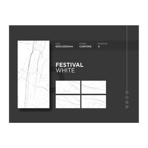 Carreaux de sol en porcelaine élégants et à prix raisonnable de qualité supérieure pour maisons bureaux 600x1200mm - Product Image 1