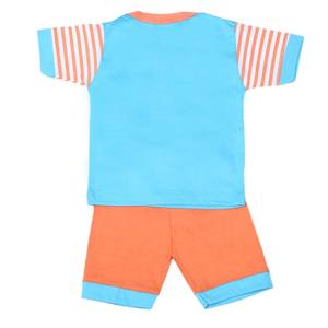 Costume à manches courtes pour garçons 4542 - Bleu - Product Image 3