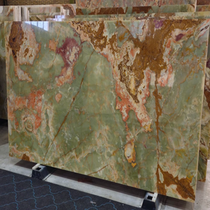 Losas decorativas pulidas de primera calidad, mármol de ónix verde, mármol de ónix azul exótico para decoración de dormitorio y baño de alta gama - Product Image 4