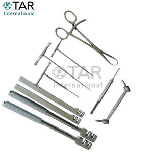 Nouvel ensemble d'instruments médicaux orthopédiques assortis Kit de chirurgie vétérinaire autoclavable réutilisable en acier inoxydable de haute qualité - Product Image 5