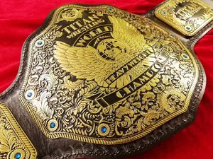 Ceinture de championnat personnalisée Ceinture de championnat personnalisée Titre Votre nom Logo et texte Titre de lutte Ceinture de lutte personnalisée - Product Image 6