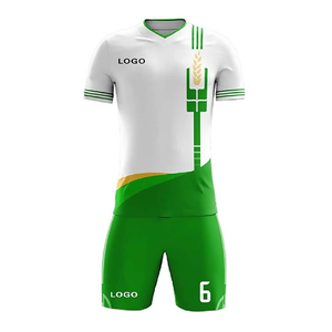 Camiseta de fútbol Sublimación de secado rápido Camiseta de equipo de fútbol personalizada Uniforme de entrenamiento de fútbol para hombres en blanco - Product Image 4