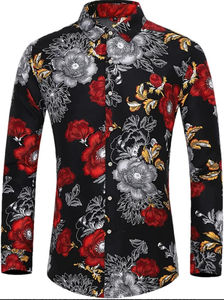 Men's Breathable Casual Printed Full Sleeve <b>Summer</b> <b>Shirt</b> - Product Image 2