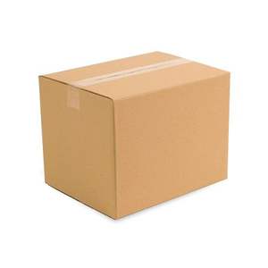 Durable 5 Ply Corrugated Brown Cube <b>Box</b> 12x12x12 Inch Waterproof and Portable Made From <b>Recycled</b> Materials for Supermarkets - Product Image 1