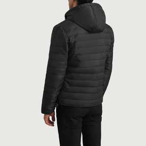 2025 Customize <b>Men's</b> <b>Long</b> Sleeve Outdoor <b>Jacket</b> 100% Polyester Fabric Stand Collar Zipper Style Puffer <b>Jacket</b> For Winter Use - Product Image 2