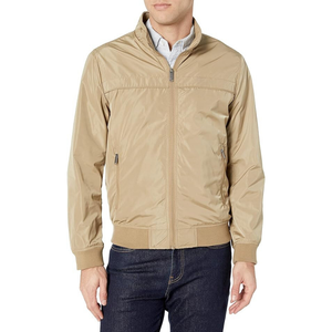 Venta al por mayor de moda al aire libre de la Universidad cortavientos cremallera Otoño e Invierno Unisex logotipo personalizado chaquetas de bombardero para los hombres - Product Image 1