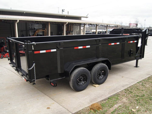 Remolque de volteo Gorilla 7x16 | Remolque volquete telescópico de cuello de cisne tipo I de 7x16 pies con lados de 3 pies, ejes dobles de 7000 lb y 14000 lb de peso total en marcha (GVWR) en venta - Product Image 6