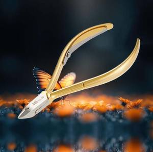 Pinza para cutículas de uñas de acero inoxidable, manicura de belleza de acero inoxidable, pinza para uñas de acero inoxidable de alta calidad, cortaúñas, Pakistán - Product Image 1