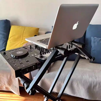 Support de contrôleur numérique pour platine DJ, Flight Case DJ, Support de vol, Support pour clavier piano, Support d'instrument à double tube en forme de X
