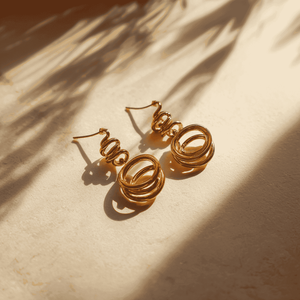 Pendientes de espiral personalizados, plata 925, chapados en oro y plata, de lujo, económicos y de alta calidad - Product Image 3