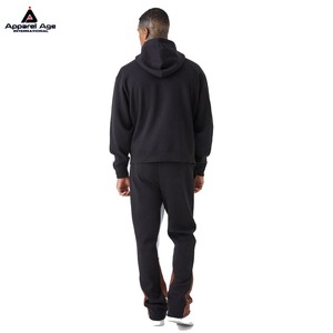 ชุดกีฬา2ชิ้นสำหรับวิ่งจ๊อกกิ้งแขนยาวมีฮู้ดสำหรับผู้ชาย - Product Image 4