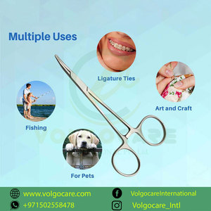 2025 Nouvelle conception Artère Forceps Incurvé Hemostat 5 Pouces Disponible Dans Tous Les Design Et Style - Product Image 4