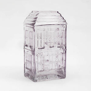 Jarrón de Vidrio Espejo Estilo Cottage Premium, Jarrón Decorativo Hecho a Mano para Flores y Decoración del Hogar - Product Image 1