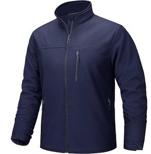 Qualité supérieure Respirant Imperméable Chaud et Résistant à l'Usure Softshell Veste Hommes En Plein Air Zip Poches Soft Shell Veste Pour Homme - Product Image 1