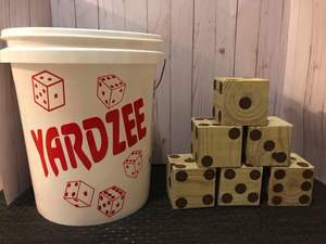 ชุดลูกเต๋าขนาดใหญ่แบบเป็นมิตรกับสิ่งแวดล้อม |   ยาร์ดซี ฟาร์เคล พร้อมถังไม้ |   คุณภาพงานฝีมือระดับพรีเมียม |   ราคาขายส่ง - Product Image 2