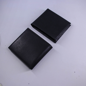 Cartera Corta de Cuero Genuino Unisex Más Vendida, Delgada, de Lujo, Minimalista, Tarjetero, Forro de Poliéster RFID, Uso Diario - Product Image 3