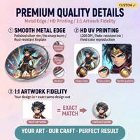 Badge personnalisé Anime pour sac Ita, collection Cosplay, cadeau OEM ODM