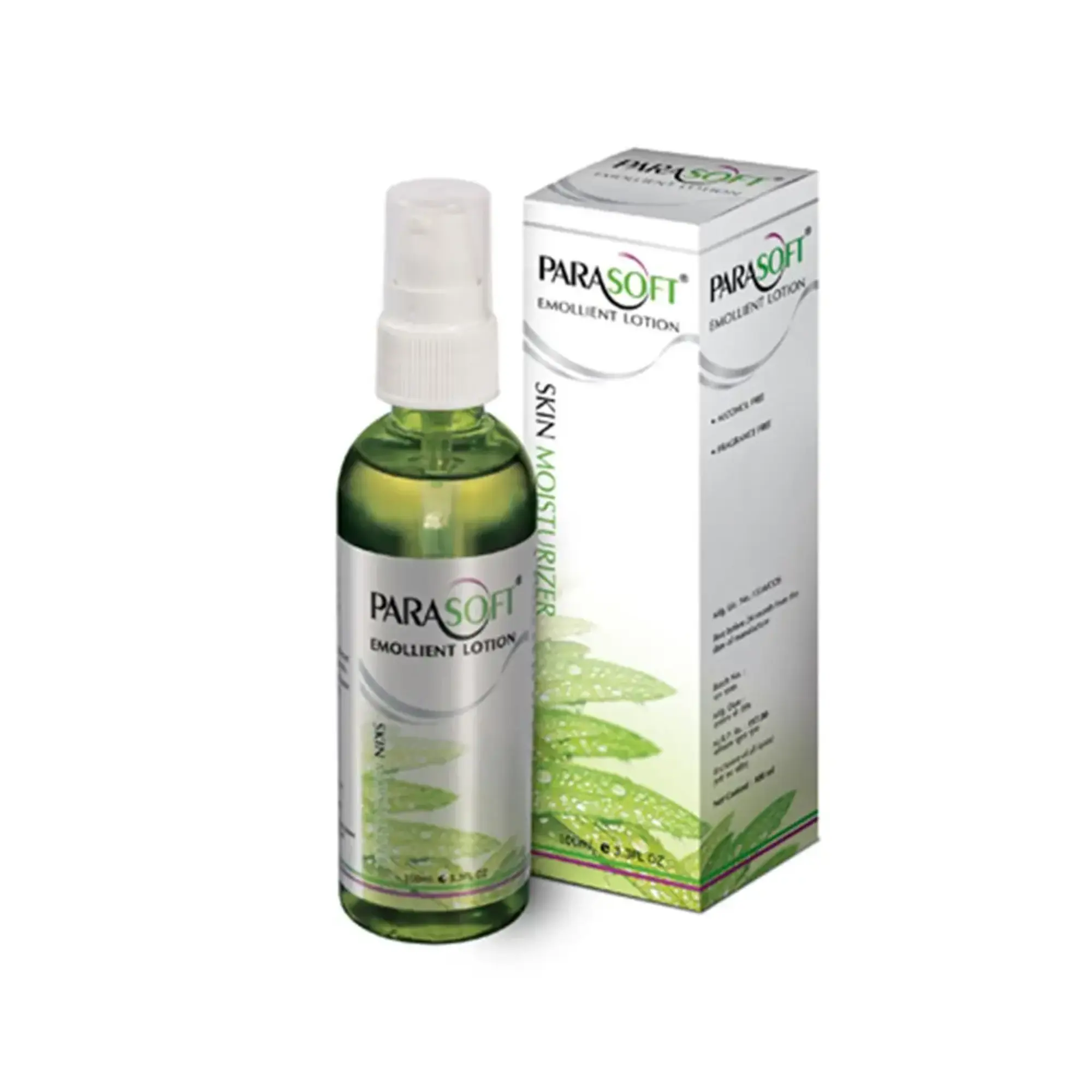 Keluaran terbaru Parasoft Emollient Lotion Grapeseed dengan bahan alami yang dibuat kit cair parafin kering Skin-100ml