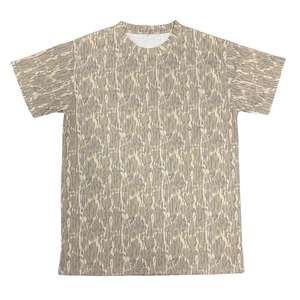 Camisas de Pesca Personalizadas, Resistentes al Encogimiento, Transpirables, Cómodas, de Material Elástico, Camuflaje Deslavado, Vintage, Manga Corta, para Caza - Product Image 5