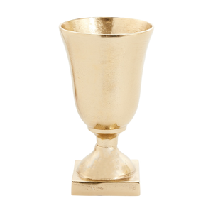 Florero dorado de lujo moderno, decoración ornamentada para el hogar con arreglos florales de metal dorado para bodas y exhibiciones de mesa - Product Image 6