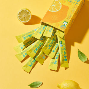 น้ำเชื่อมเลมอนแท้แบบแท่ง 20 กรัม x 15 ชิ้น เครื่องดื่มเพื่อสุขภาพรสหวานอมเปรี้ยวออร์แกนิก - Product Image 4