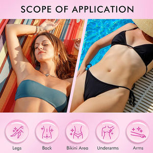 Aceite para Después del Afeitado para <span class=keywords><strong>Mujer</strong></span> de Fresa y Vainilla, Piel Suave, Previene el Vello Enquistado y la Resequedad - Product Image 6