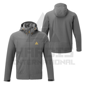 Chaqueta Softshell para uso en exteriores, chaqueta Softshell OEM para hombre, chaqueta Softshell hecha a medida para hombre, tarifa de venta completa - Product Image 3