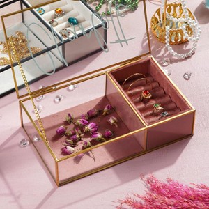 Organisateur élégant avec gravure personnalisée Cadeau parfait pour les amoureuses de mères demoiselles d'honneur soeurs-pour les bijoux de mariage - Product Image 3